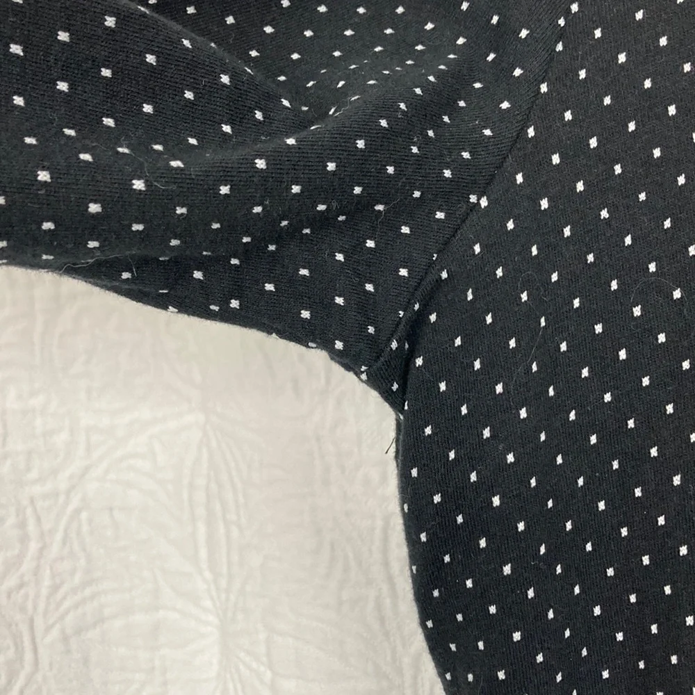 Lascana Women’s Black & White Polka Dot Lounge Set sz 12/14